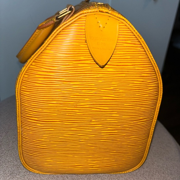 Louis Vuitton Mustard Yellow Satchel - Picture 5 of 14